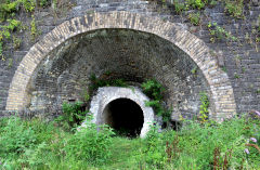 
Cyfarthfa Ironworks blast furnaces, September 2013